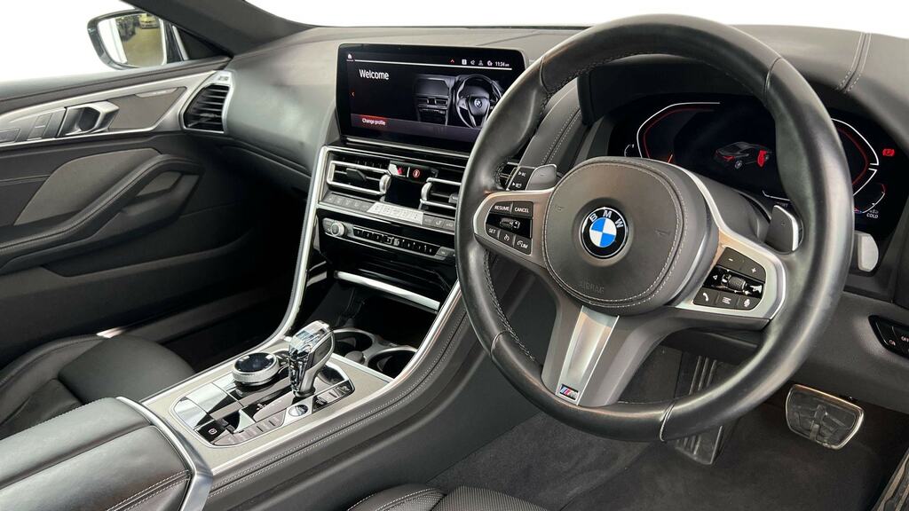 BMW 8 Series Gran Coupe 840I M Sport Black #6