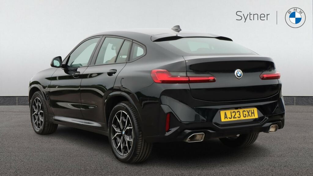 BMW X4 Xdrive20d Mht M Sport Step AJ23GXH Black #2