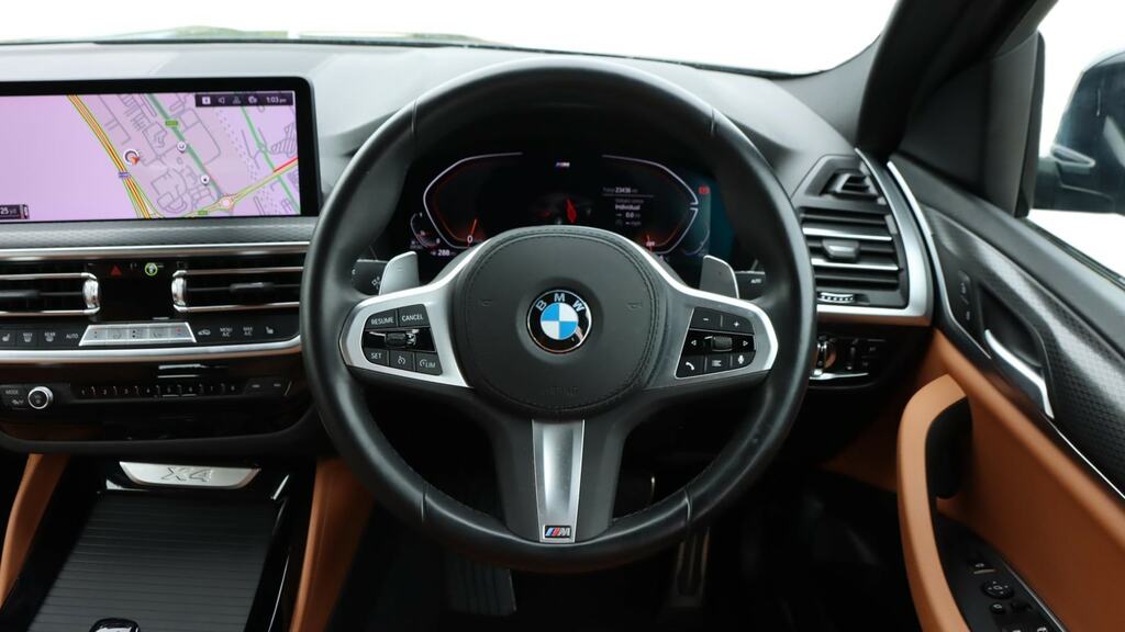 BMW X4 Xdrive20d Mht M Sport Step AJ23GXH Black #5