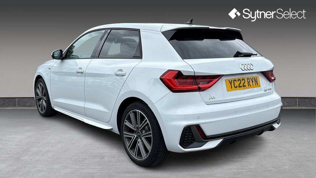 Audi A1 30 Tfsi 110 S Line S Tronic YC22RYN White #2