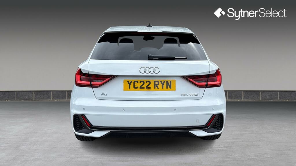 Audi A1 30 Tfsi 110 S Line S Tronic YC22RYN White #5