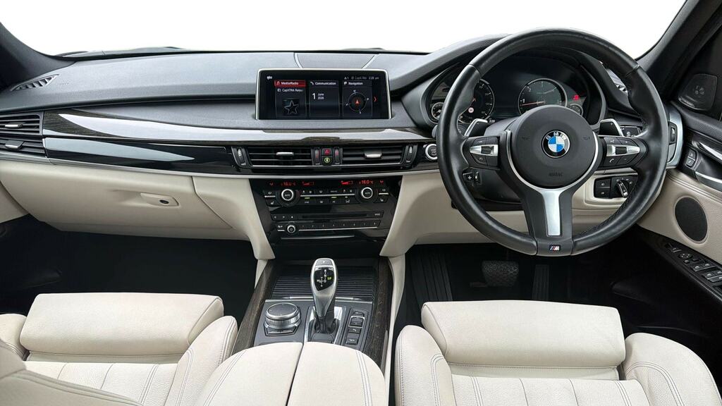 BMW X5 Xdrive40d M Sport 7 Seat YA67VPF Black #4