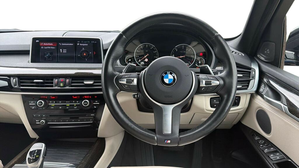 BMW X5 Xdrive40d M Sport 7 Seat YA67VPF Black #5