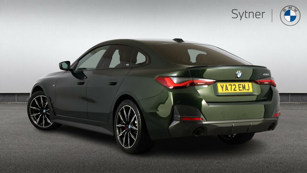 BMW 4 Series Gran Coupe 430I M Sport Step Pro Pack YA72EMJ Green #2