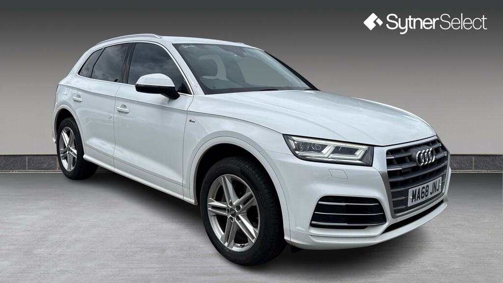 Audi Q5 2.0T Fsi Quattro S Line S Tronic White