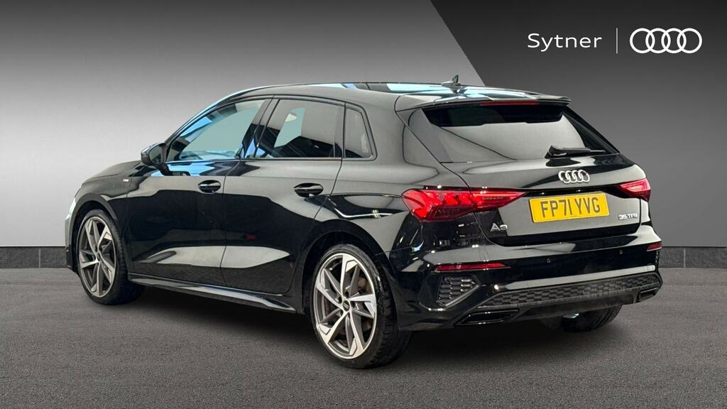 Audi A3 35 Tfsi Edition 1 S Tronic FP71YVG Black #3