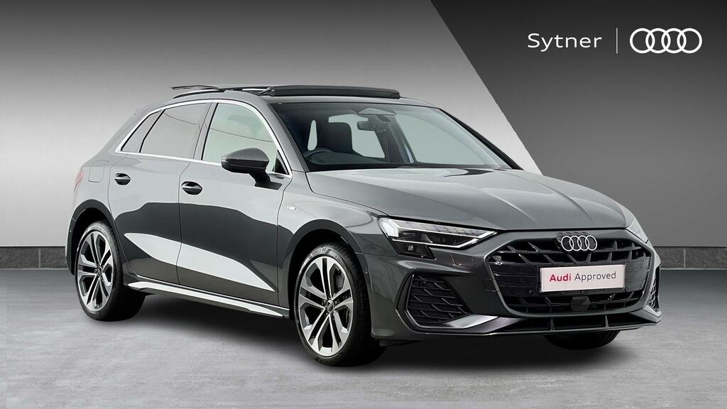 Audi A3 1.5 Tfsi E 204 S Line S Tronic Tech Pack Pro FD26OUN Grey