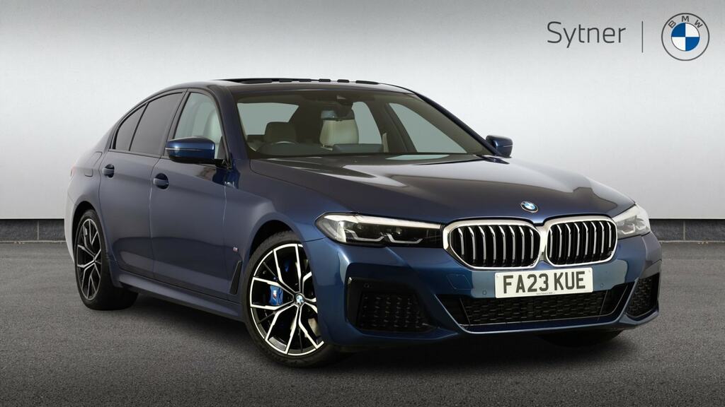 BMW 5 Series 530D Xdrive Mht M Sport Blue