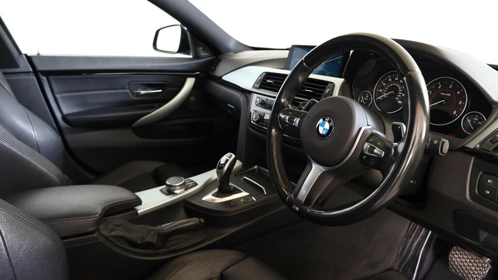 BMW 4 Series Gran Coupe 435D Xdrive M Sport GX17UBW Black #6