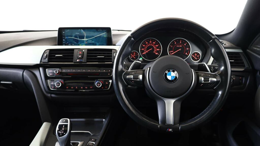 BMW 4 Series Gran Coupe 435D Xdrive M Sport GX17UBW Black #5