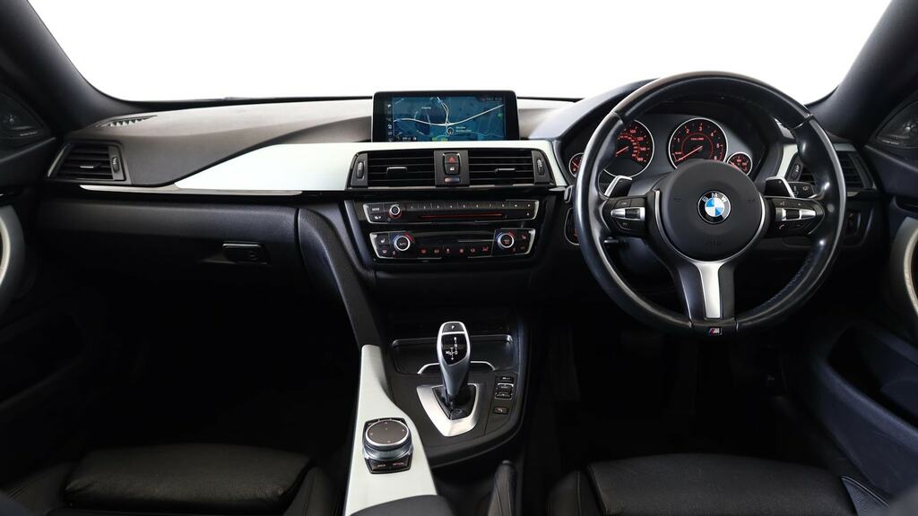 BMW 4 Series Gran Coupe 435D Xdrive M Sport GX17UBW Black #4