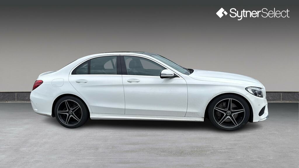Mercedes-Benz C Class C250d Amg Line Premium 9G-tronic DE67NHX White #3