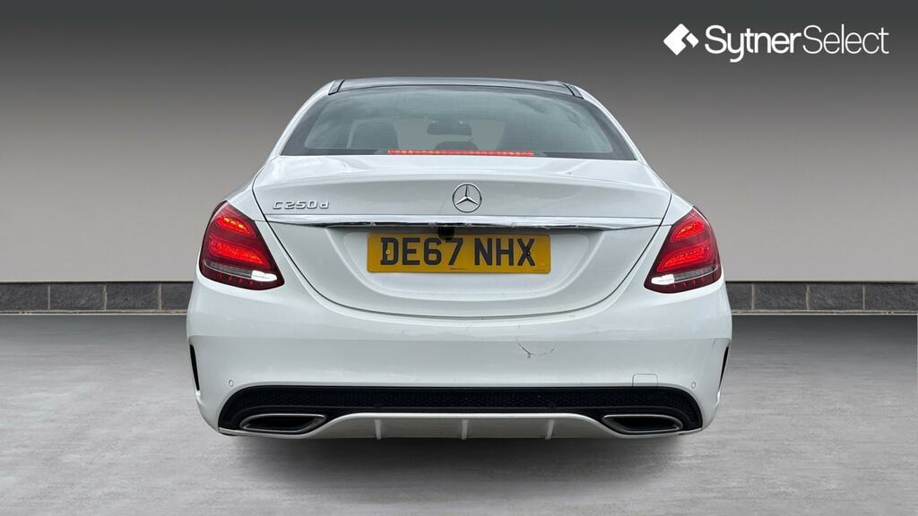 Mercedes-Benz C Class C250d Amg Line Premium 9G-tronic DE67NHX White #5
