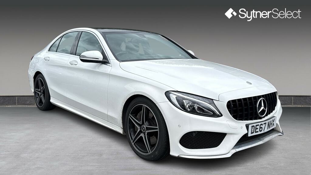 Mercedes-Benz C Class C250d Amg Line Premium 9G-tronic White