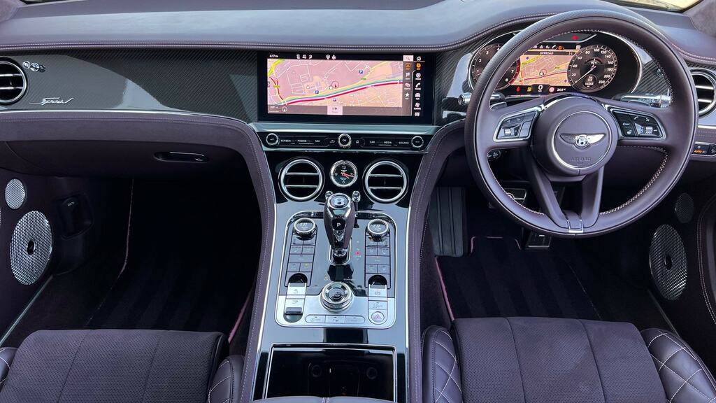Bentley Continental Gt 6.0 W12 Speed Tour Spec DK72XKA Purple #4