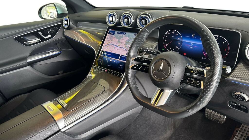 Mercedes-Benz GLC Class Glc 220D 4Matic Amg Line 9G-tronic KN25XTY Silver #3