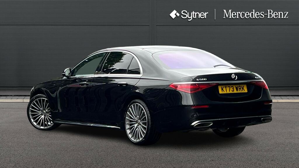 Mercedes-Benz S Class S500l 449 4Matic Amg Line Prem Exec 9G-tronic Black #2