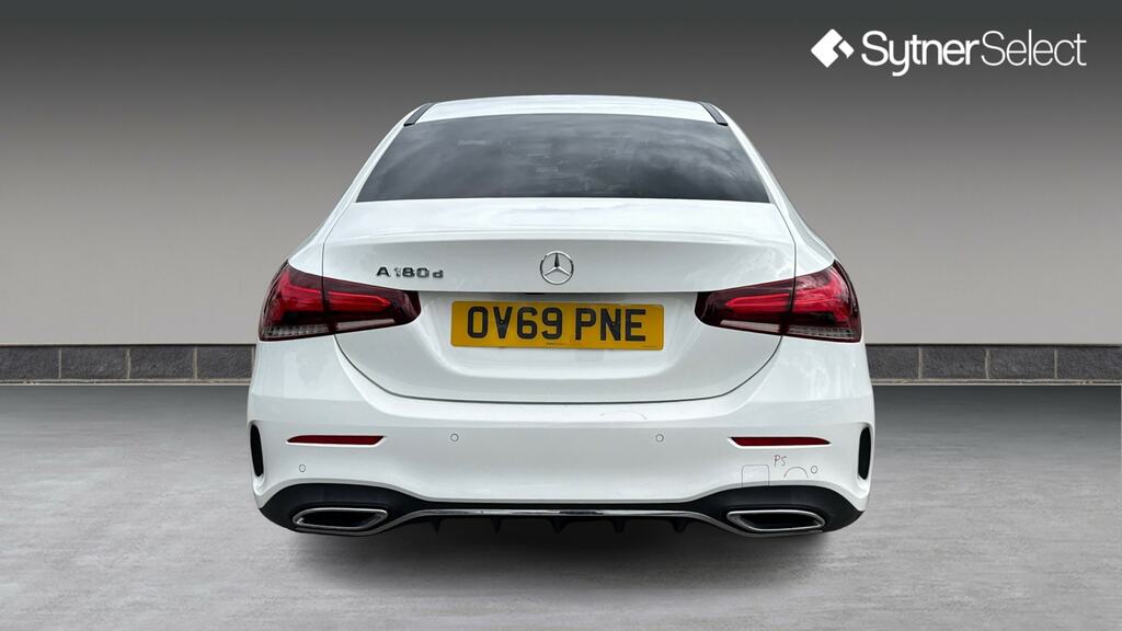 Mercedes-Benz A Class A180d Amg Line Executive OV69PNE White #5