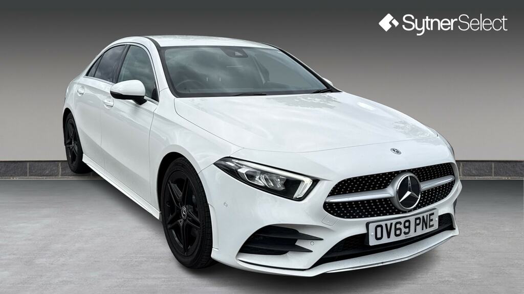 Mercedes-Benz A Class A180d Amg Line Executive White