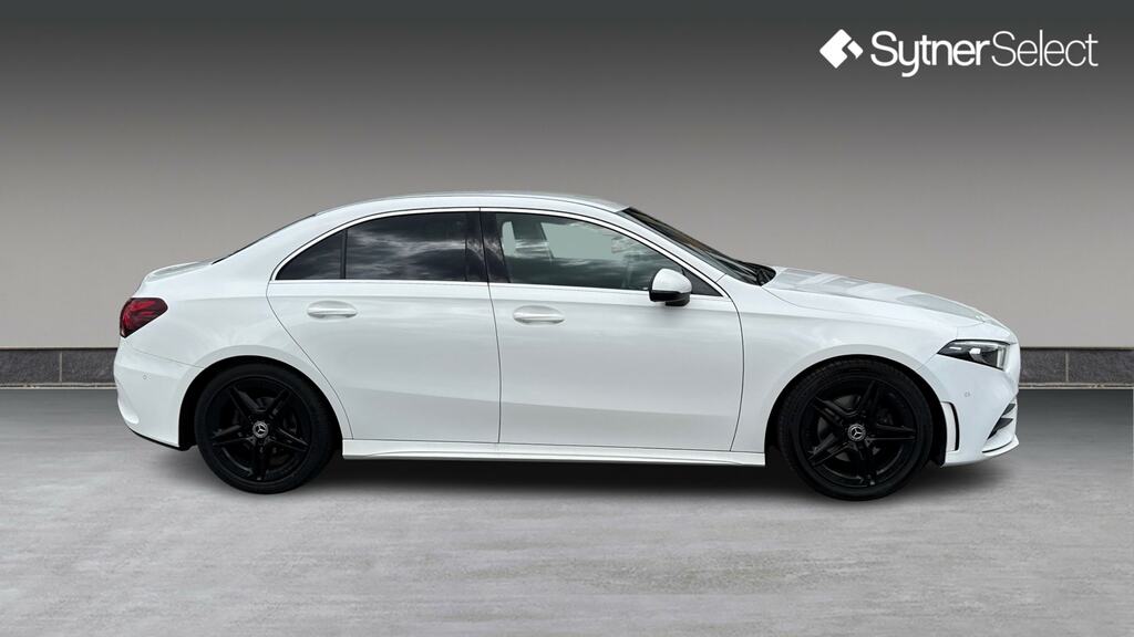 Mercedes-Benz A Class A180d Amg Line Executive OV69PNE White #3