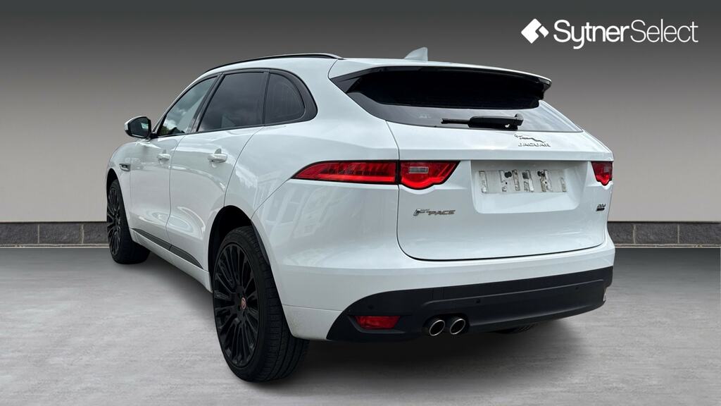 Jaguar F-Pace 2.0D R-sport Awd SB18VDF White #2
