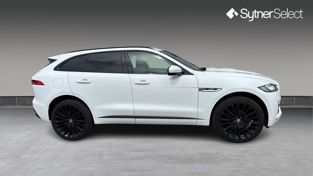 Jaguar F-Pace 2.0D R-sport Awd SB18VDF White #3