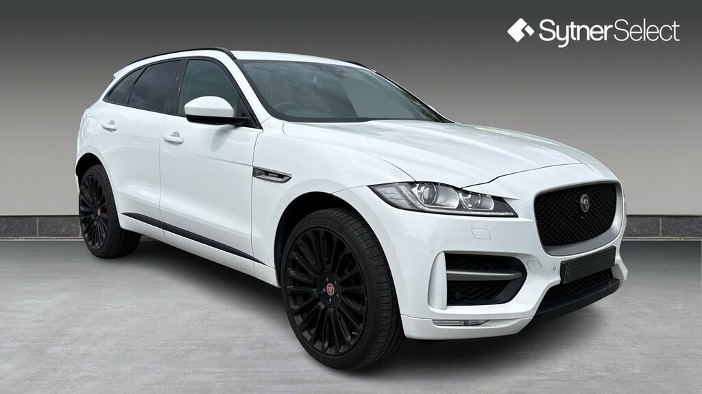 Jaguar F-Pace 2.0D R-sport Awd White