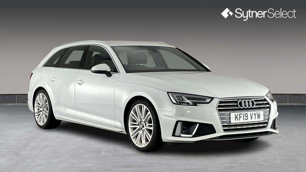 Audi A4 Avant 40 Tdi S Line S Tronic Tech Pack White
