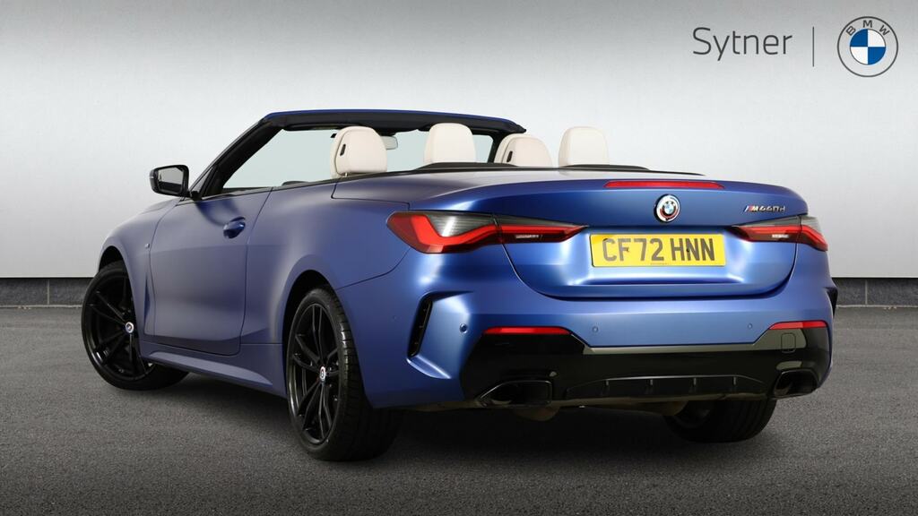 BMW 4 Series M440d Xdrive Mht Step Blue #4
