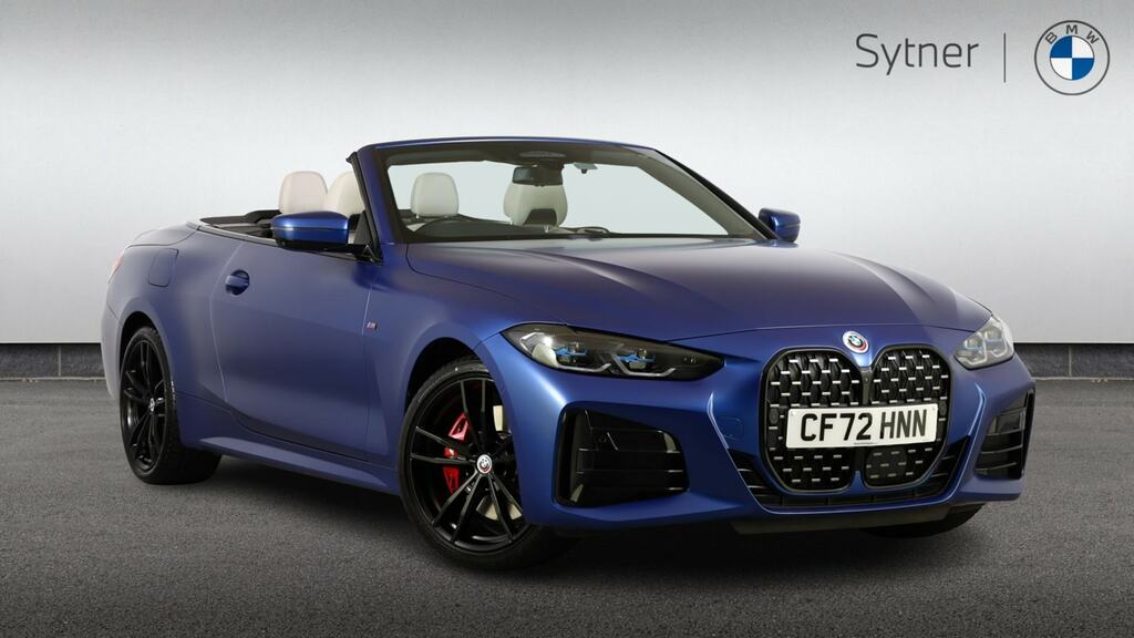 BMW 4 Series M440d Xdrive Mht Step Blue #2