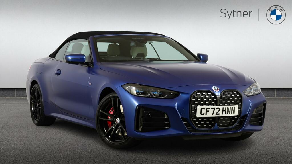 BMW 4 Series M440d Xdrive Mht Step Blue