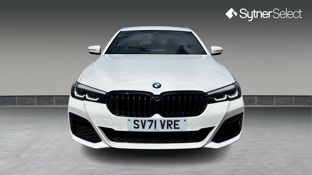 BMW 5 Series 520D Mht M Sport Step Pro Pack SV71VRE White #4
