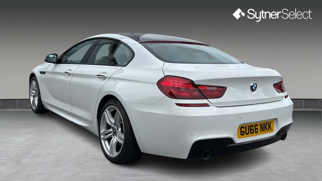 BMW 6 Series Gran Coupe 640D M Sport White #2