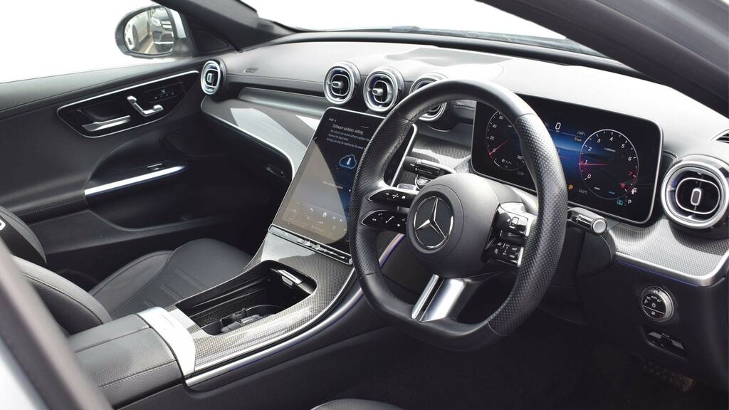 Mercedes-Benz C Class C200 Amg Line 9G-tronic KN25ZSZ Silver #3