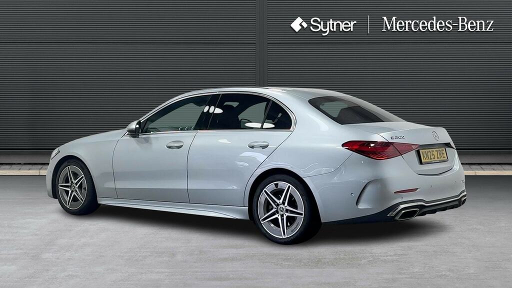 Mercedes-Benz C Class C200 Amg Line 9G-tronic KN25ZRE Silver #2