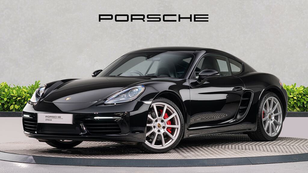 Porsche 718 Cayman 2.5 S Pdk Black #3