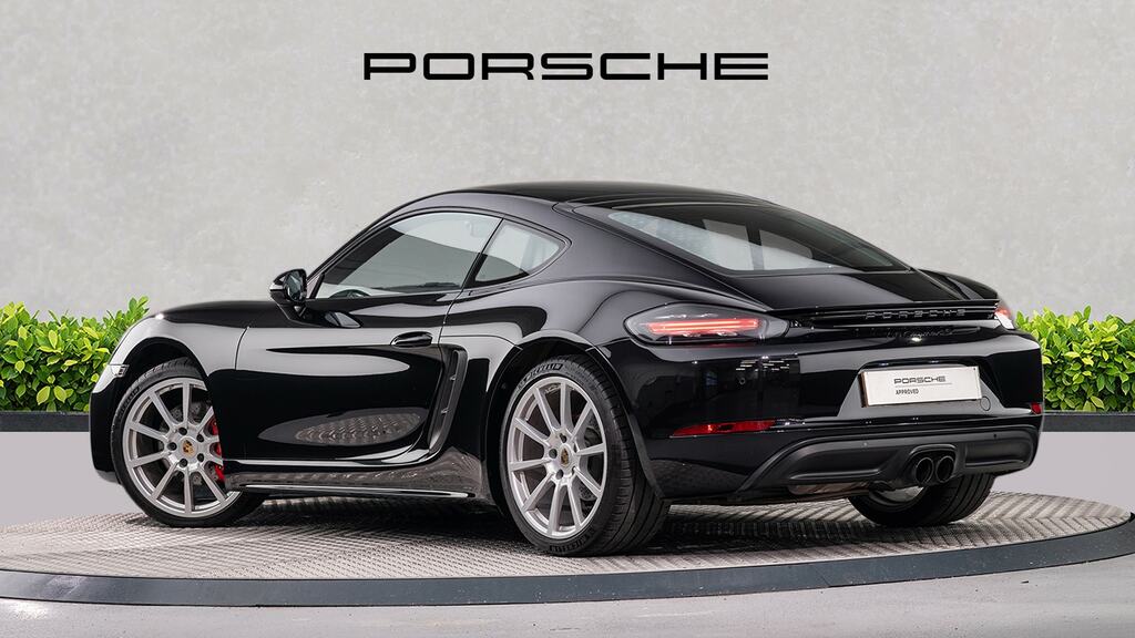 Porsche 718 Cayman 2.5 S Pdk Black #5