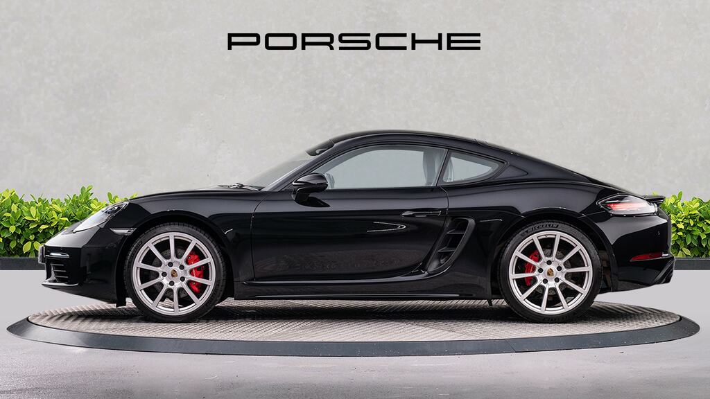 Porsche 718 Cayman 2.5 S Pdk Black #4