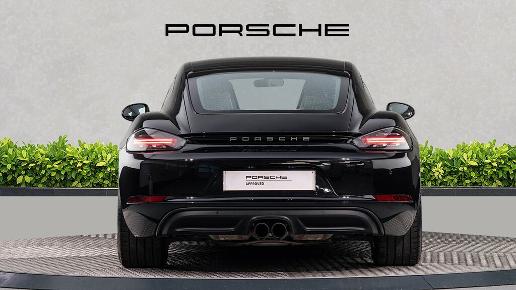 Porsche 718 Cayman 2.5 S Pdk Black #6