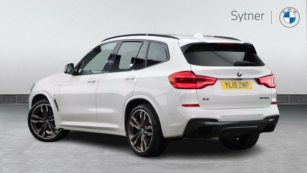 BMW X3 Xdrive M40d Step YL19ZNP White #2