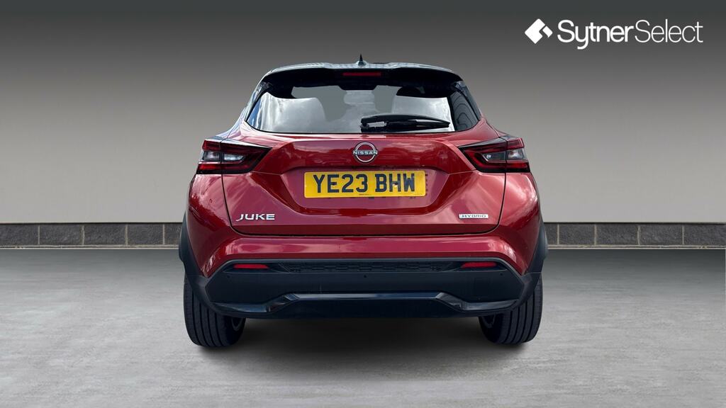 Nissan Juke 1.6 Hybrid Tekna YE23BHW Red #5