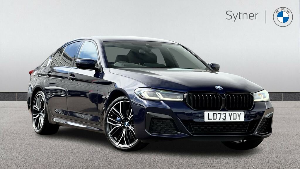 BMW 5 Series 530E M Sport Blue