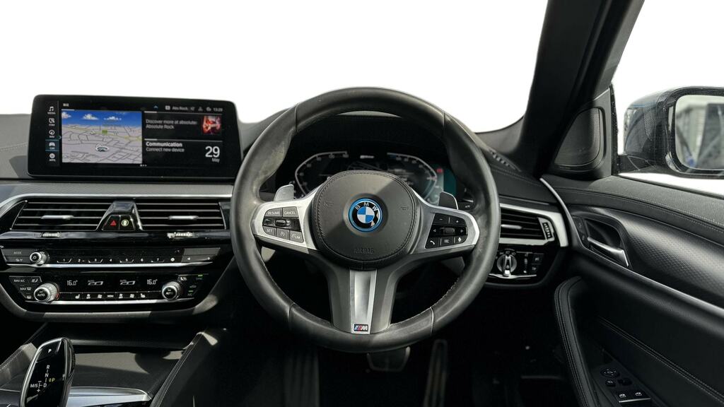 BMW 5 Series 530E M Sport LD73YDY Blue #5