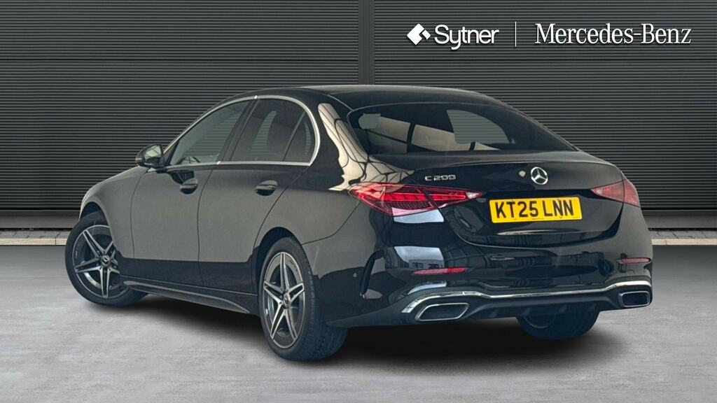 Mercedes-Benz C Class C200 Amg Line 9G-tronic KT25LNN Black #2
