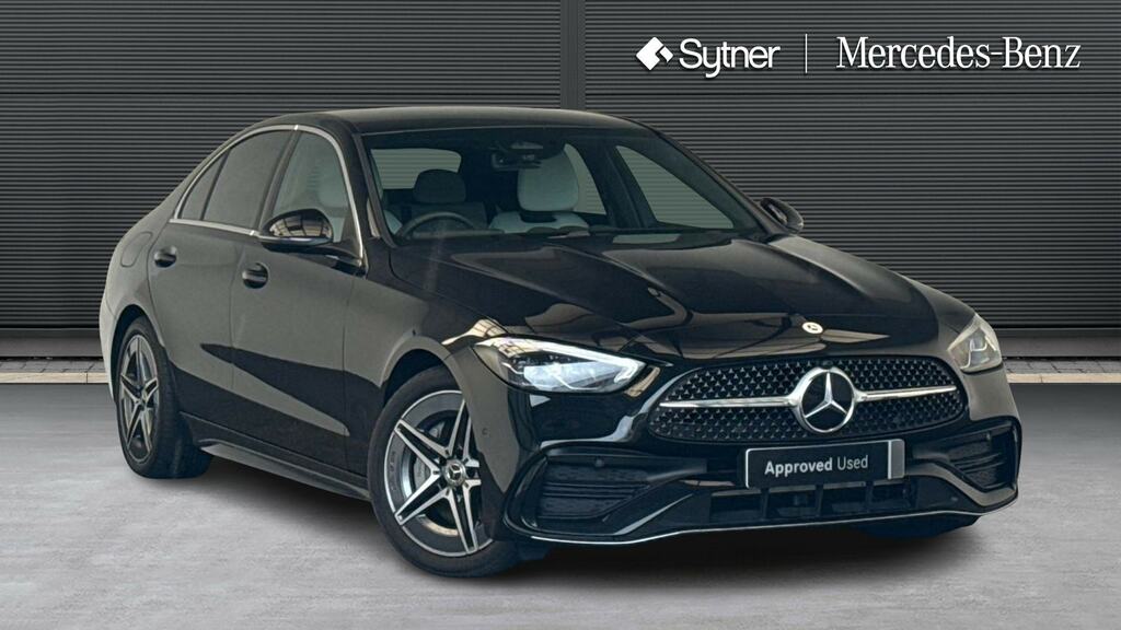Mercedes-Benz C Class C200 Amg Line 9G-tronic KT25LNN Black