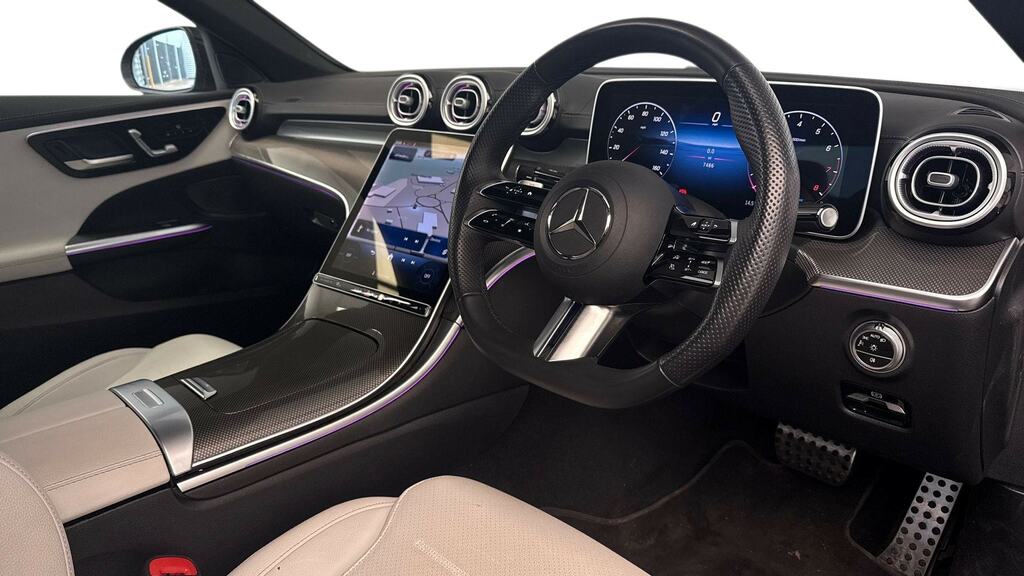 Mercedes-Benz C Class C200 Amg Line 9G-tronic KT25LNN Black #3