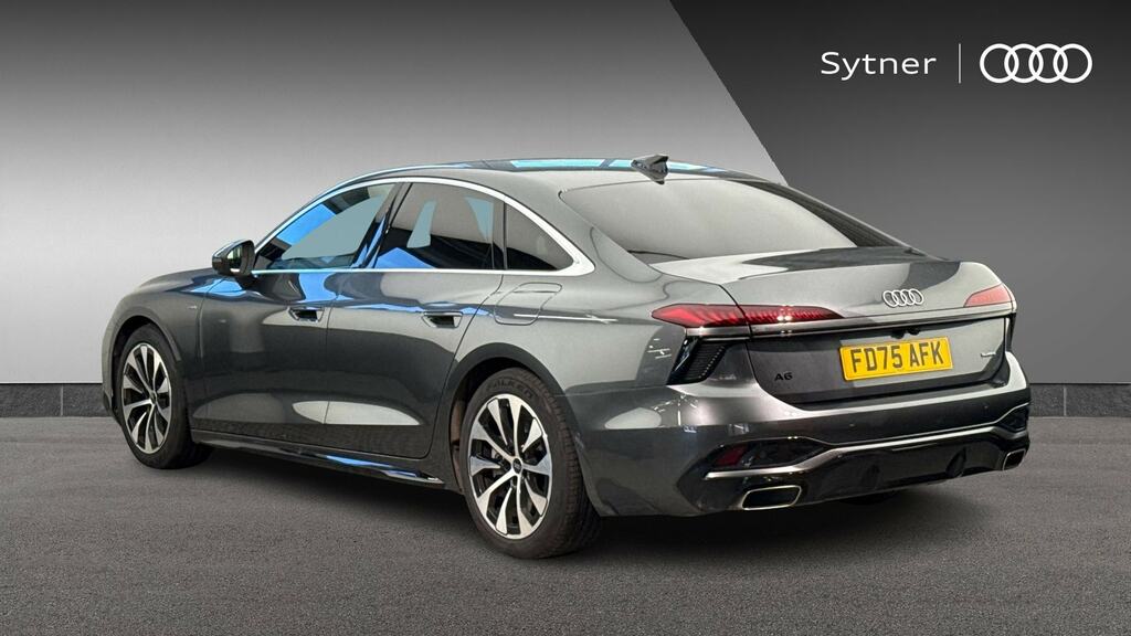 Audi A6 Saloon 2.0 E-hybrid Quattro 299 S Line S Tronic Sv FD75AFK Grey #3