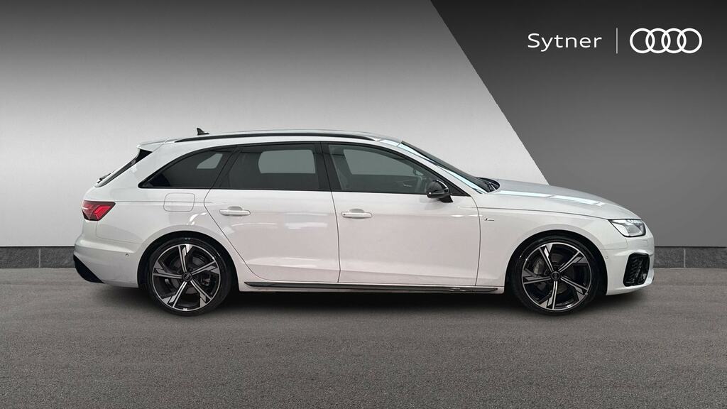 Audi A4 Avant 40 Tdi 204 Quattro Black Ed S Tronic Tech VO24UKN White #4