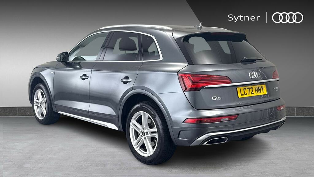 Audi Q5 45 Tfsi Quattro S Line S Tronic LC72HNY Grey #3