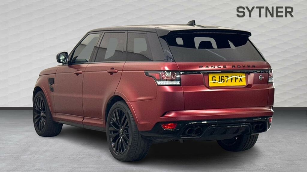 Land Rover Range Rover Sport 5.0 V8 Sc Svr Red #2